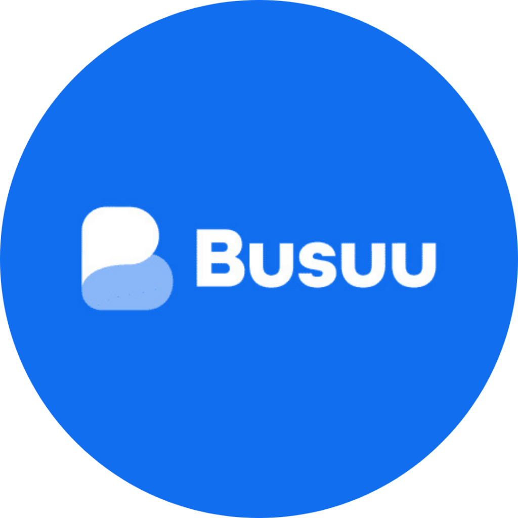 Learn english with Busuu
